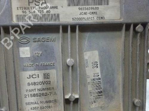 Motorstyringsenhed PEUGEOT 206 Hatchback (2A/C)  | BP151811M57 