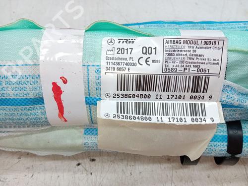 Right curtain airbag MERCEDES-BENZ GLC Coupe (C253) 250 4-matic (253.346) | BP26502322C12 