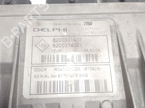Motorstyringsenhed RENAULT CLIO II (BB_, CB_) 1.5 dCi (B/CB07) | BP29827156M57