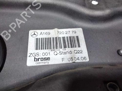 Front left window mechanism MERCEDES-BENZ A-CLASS (W169)  | BP10965508C22 