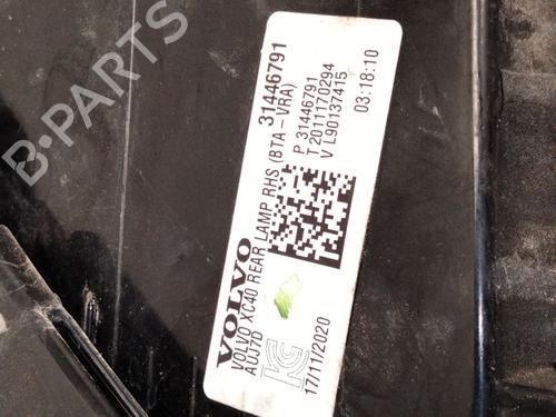 Right taillight VOLVO XC40 (536) T2 | BP29592794C35 