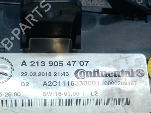 Climate control MERCEDES-BENZ E-CLASS (W213) E 220 d (213.004) | BP37155318I5 - Image 4