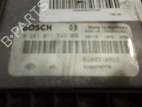 Engine control unit (ECU) RENAULT MEGANE II (BM0/1_, CM0/1_)  | BP151542M57 