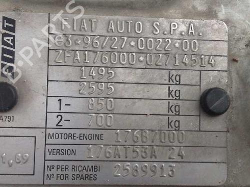Left front indicator FIAT PUNTO Van (176_) 1.7 TD | BP1359830C32 