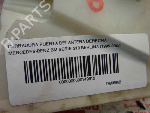 Front right lock MERCEDES-BENZ E-CLASS (W210)  | BP1930183C97 