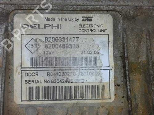 Engine control unit (ECU) NISSAN KUBISTAR MPV (X76) 1.5 dCi 70 | BP150976M57 