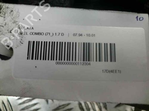 Cylinder head OPEL COMBO Box Body/MPV (71_) 1.7 D | BP10976533M5 