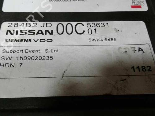 Lights ECU NISSAN QASHQAI / QASHQAI +2 I (J10, NJ10, JJ10E) 2.0 dCi | BP7760707M55 