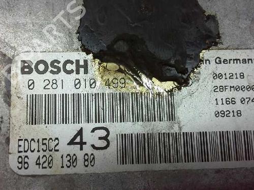 Engine control unit (ECU) CITROËN XSARA (N1) 2.0 HDi 90 | BP150950M57 