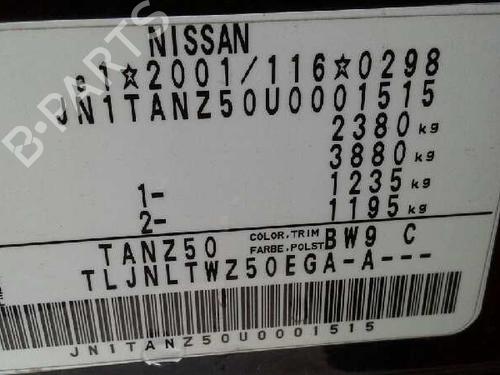 Left front steering knuckle NISSAN MURANO I (Z50)  | BP612515M25 