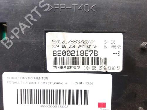 Instrument cluster RENAULT LAGUNA II (BG0/1_)  | BP190520C47 