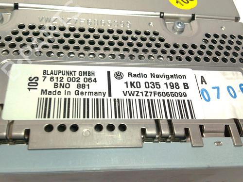 Radio VW PASSAT B6 (3C2) 2.0 TDI 16V | BP38238578E6 - Image 4