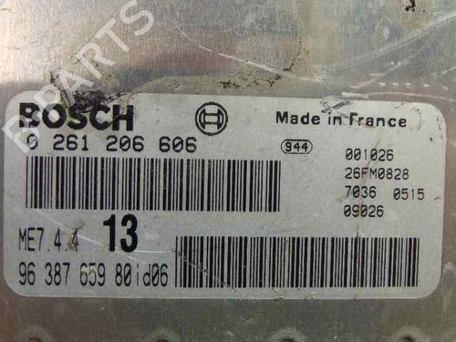Engine control unit (ECU) CITROËN XSARA Coupe (N0) 1.6 16V | BP151647M57 