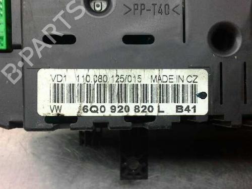 Instrument cluster VW POLO (9N_, 9A_) 1.4 TDI | BP206826C47 