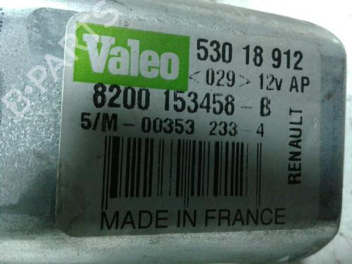 Rear wiper motor RENAULT SCÉNIC II (JM0/1_)  | BP9292687M102 