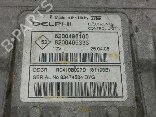 Engine control unit (ECU) RENAULT CLIO II (BB_, CB_)  | BP1448580M57 