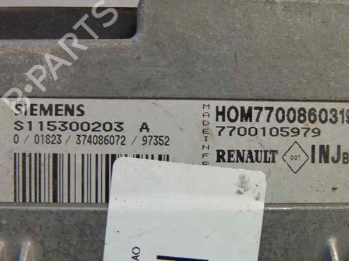 Engine control unit (ECU) RENAULT MEGANE I Coach (DA0/1_)  | BP151667M57 