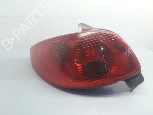 Used Left taillight Left taillight PEUGEOT 206 Hatchback (2A/C) [1998-2012] 7047657 7047657