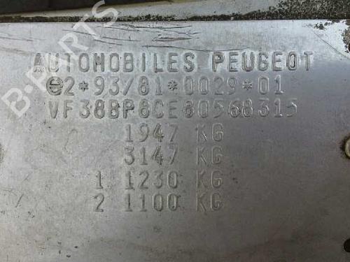 Engine control unit (ECU) PEUGEOT 406 (8B)  | BP151037M57 