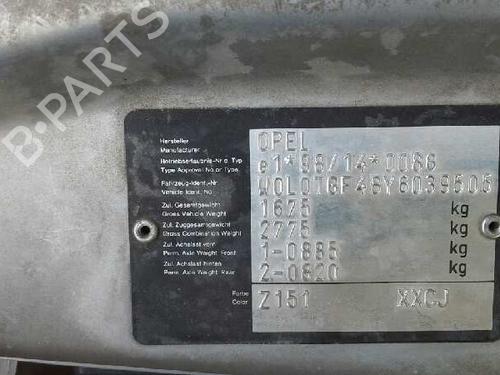 Engine control unit (ECU) OPEL ASTRA G Hatchback (T98)  | BP207471M57 