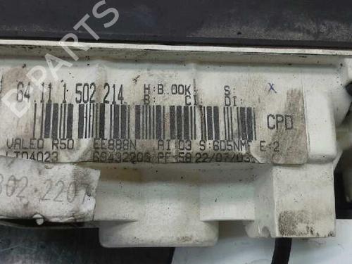 Climate control MINI MINI (R50, R53)  | BP1865101I5 