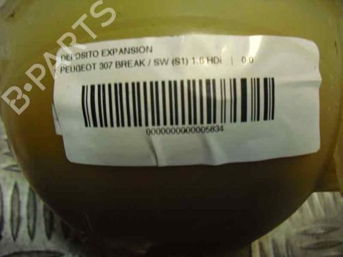 Expansion tank PEUGEOT 307 SW (3H) 1.6 HDI 110 | BP1618671C120 