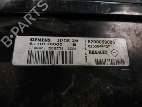 Engine control unit (ECU) RENAULT CLIO II (BB_, CB_)  | BP1448550M57 
