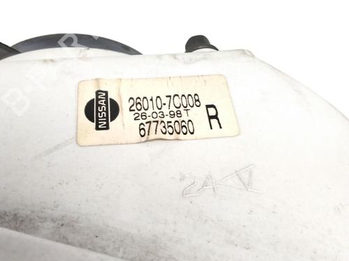 Right headlight NISSAN VANETTE CARGO Van (HC 23) 1.6 i | BP29538950C29 