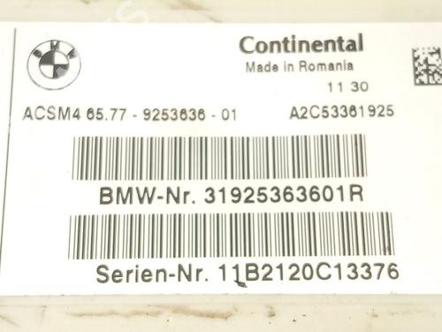 ECU airbags BMW X3 (F25) xDrive 20 d | BP22737860M53 