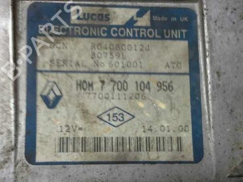 Engine control unit (ECU) RENAULT KANGOO (KC0/1_) D 65 1.9 (KC0E, KC02, KC0J, KC0N) | BP1864930M57 