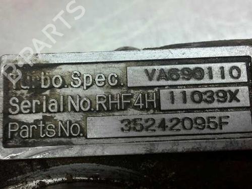 Turbocharger/Supercharger CHRYSLER VOYAGER IV (RG, RS) 2.5 CRD | BP208378M71 