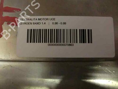 Engine control unit (ECU) CITROËN SAXO (S0, S1)  | BP156087M57 