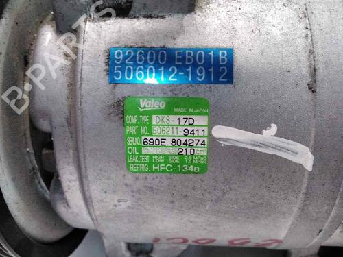 AC compressor NISSAN PATHFINDER III (R51) 2.5 dCi | BP1960710M34 