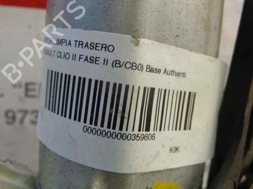Rear wiper motor RENAULT CLIO II (BB_, CB_)  | BP9505122M102 