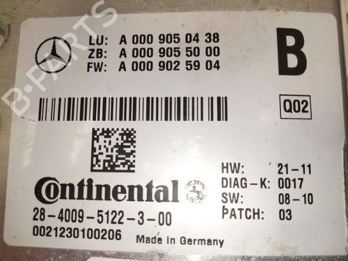 Electronic module MERCEDES-BENZ M-CLASS (W166) ML 350 BlueTEC 4-matic (166.024, 166.023) | BP23560248M83 