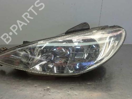 Used Left headlight PEUGEOT 206 Hatchback (2A/C) [1998-2012]  6992434