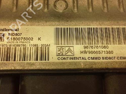 Engine control unit (ECU) PEUGEOT 207 (WA_, WC_)  | BP242835M57 