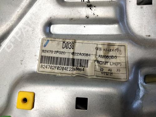 Front left window mechanism KIA CERATO I Saloon (LD)  | BP15417065C22 