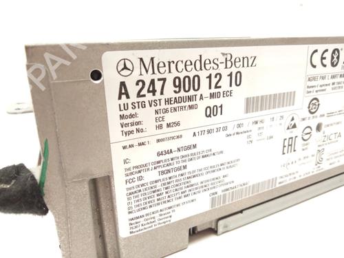 Radio MERCEDES-BENZ B-CLASS Sports Tourer (W247) B 180 d (247.003) | BP25486140E6 