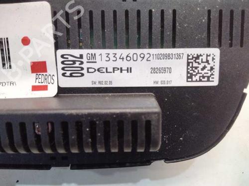 Climate control OPEL ASTRA J (P10)  | BP17055163I5 