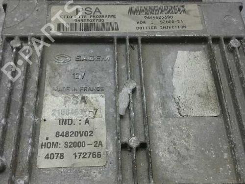 Engine control unit (ECU) PEUGEOT 206 Hatchback (2A/C)  | BP188352M57 