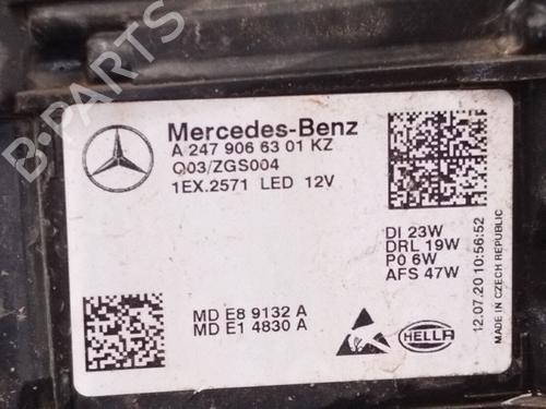 Left headlight MERCEDES-BENZ GLA (H247) GLA 200 (247.787) | BP29893132C28