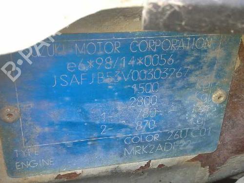 Instrument cluster SUZUKI JIMNY Closed Off-Road Vehicle (SN)  | BP2536284C47 