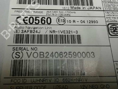 Radio VOLVO V40 Hatchback (525)  | BP7828802E6 