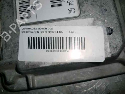 Engine control unit (ECU) VW POLO (9N_, 9A_) 1.4 16V | BP185659M57 