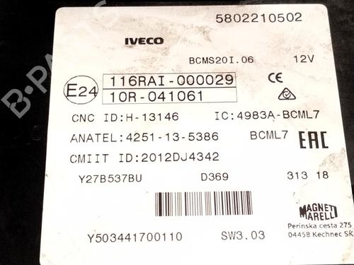 Fuse box IVECO DAILY VI Van 33S11, 35S11, 35C11 | BP29434112E1 