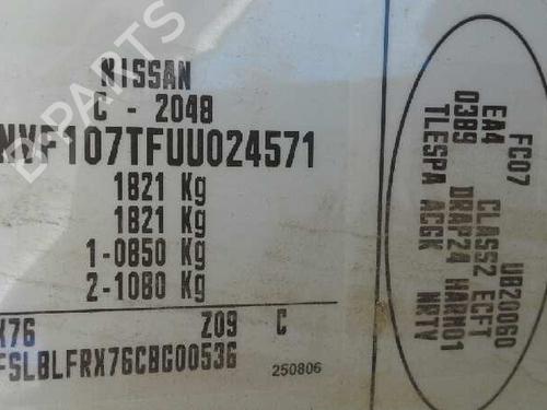 Engine control unit (ECU) NISSAN KUBISTAR MPV (X76) 1.5 dCi 70 | BP1263368M57 