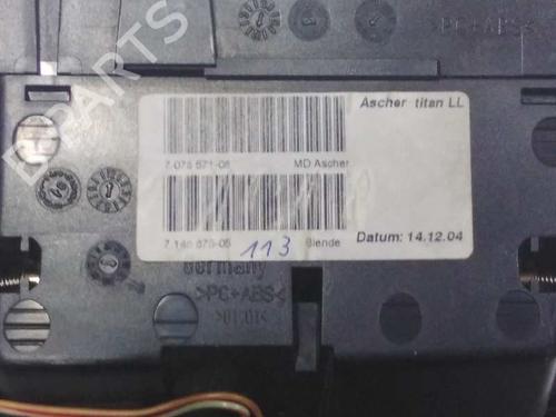 Ashtray BMW 1 (E87) 118 d | BP16493568I30 