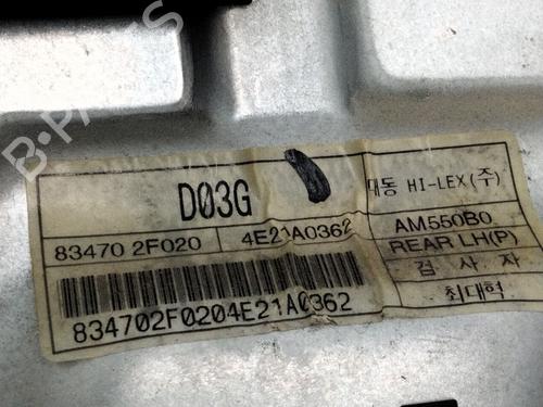 Rear left window mechanism KIA CERATO I Saloon (LD)  | BP15417067C24 