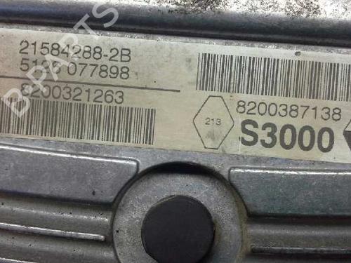 Computer motormanagement RENAULT SCÉNIC II (JM0/1_) 1.6 16V (JM1R) (112 hp) 152321